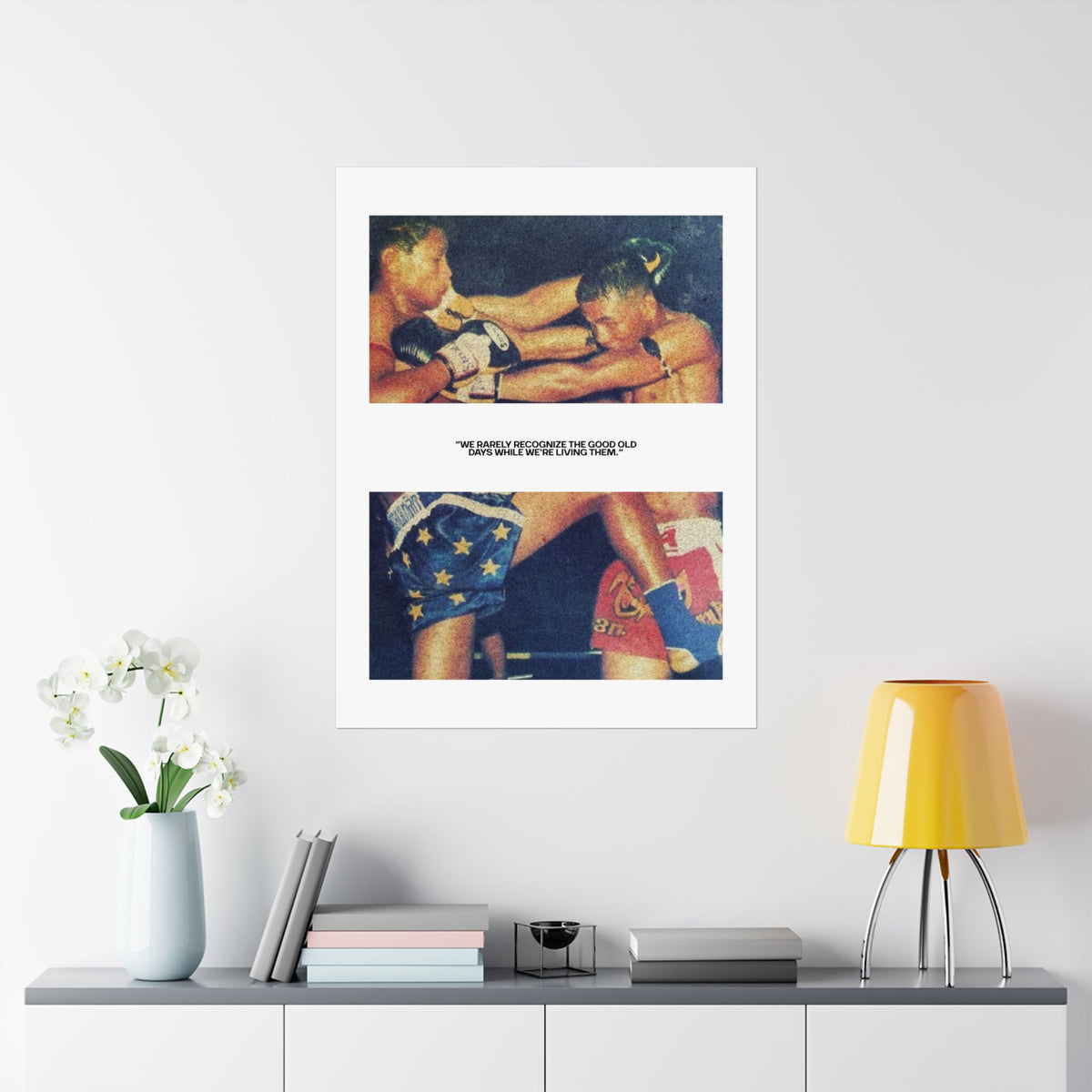 Good Old Days | Muay Thai Poster