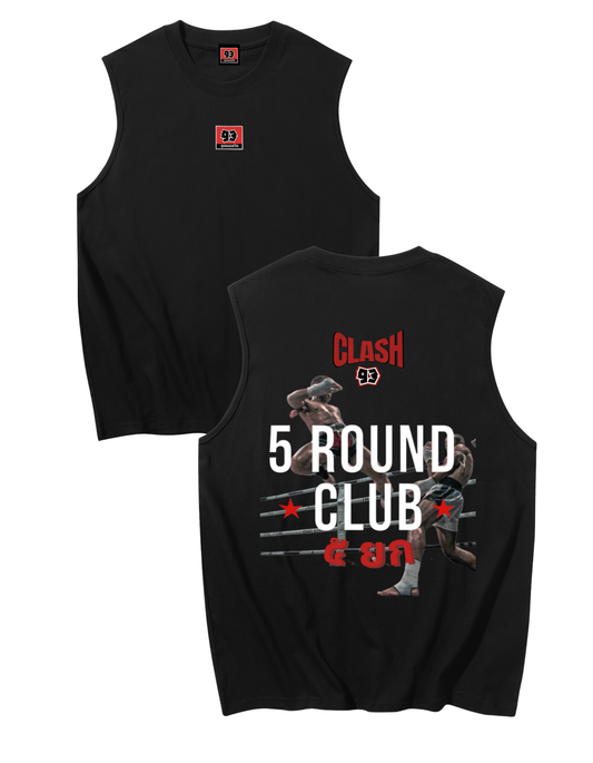 5 Round Club Muscle Tank - Showtime