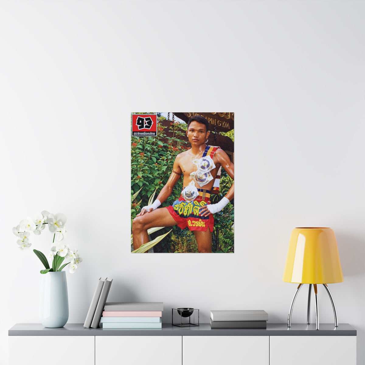 Rajasak "The Soul Hunting Lord of Knees" Sor.Vorapin | Muay Thai Poster