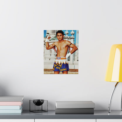 Sam-A “Left Leg Wildfire” Gaiyanghadao | Muay Thai Poster