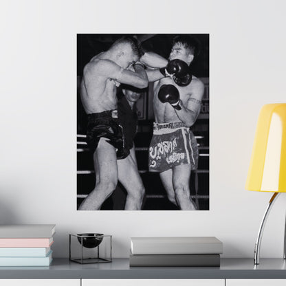 Shadows of Muay Thai III - B&W Muay Thai Poster