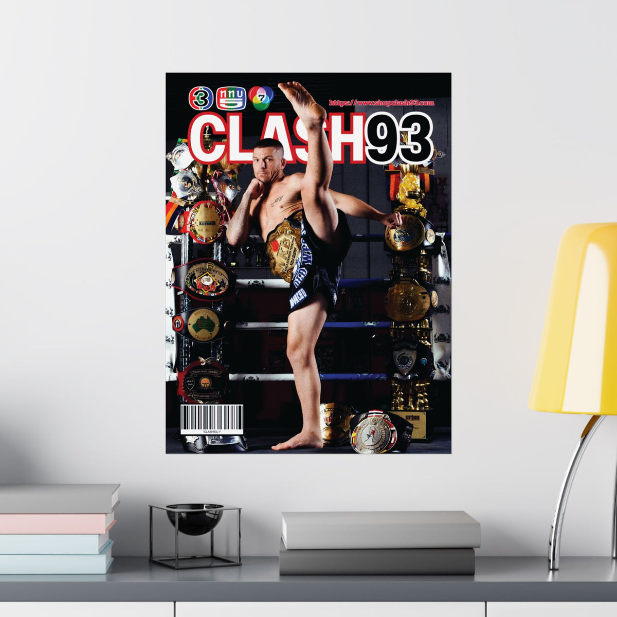 The Gunslinger JWP | Muay Thai Poster