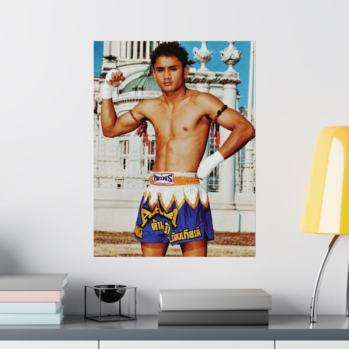 Sam-A “Left Leg Wildfire” Gaiyanghadao | Muay Thai Poster