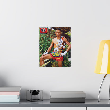 Rajasak "The Soul Hunting Lord of Knees" Sor.Vorapin | Muay Thai Poster