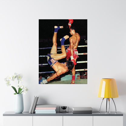 Sweep the Ground - Muay Thai Poster