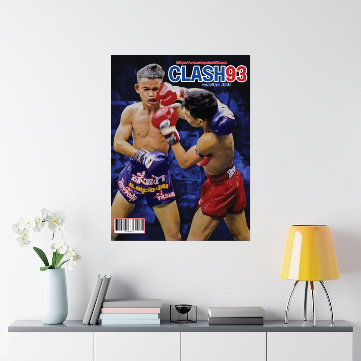 Version 2535 - Muay Thai Magazine Poster