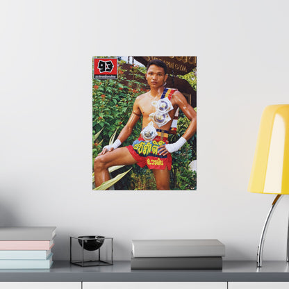 Rajasak "The Soul Hunting Lord of Knees" Sor.Vorapin | Muay Thai Poster