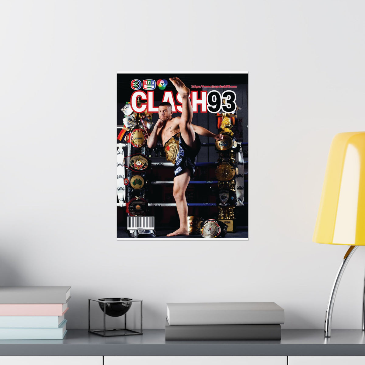 The Gunslinger JWP | Muay Thai Poster