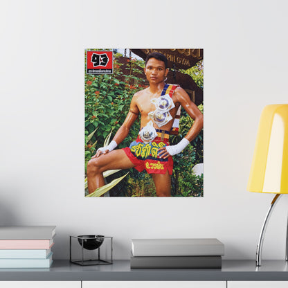 Rajasak "The Soul Hunting Lord of Knees" Sor.Vorapin | Muay Thai Poster