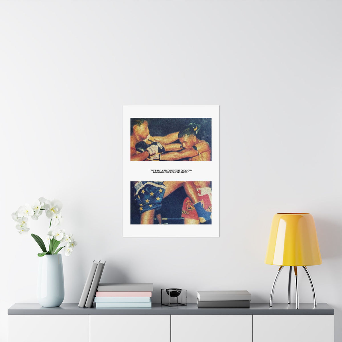 Good Old Days | Muay Thai Poster