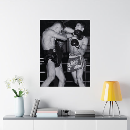 Shadows of Muay Thai III - B&W Muay Thai Poster