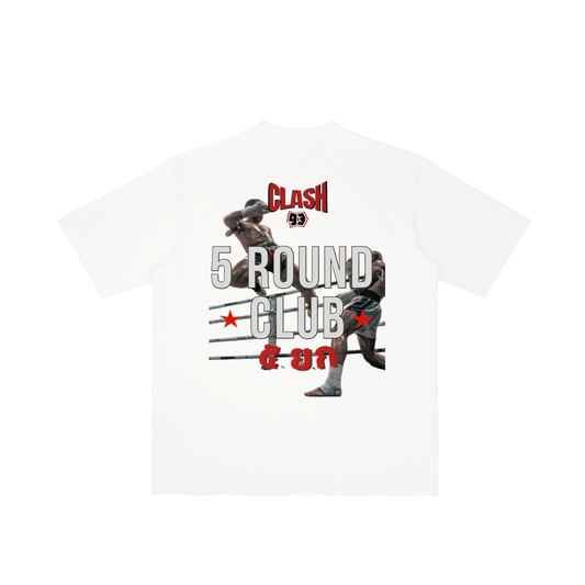 5 Round Club Oversized T-Shirt - Showtime
