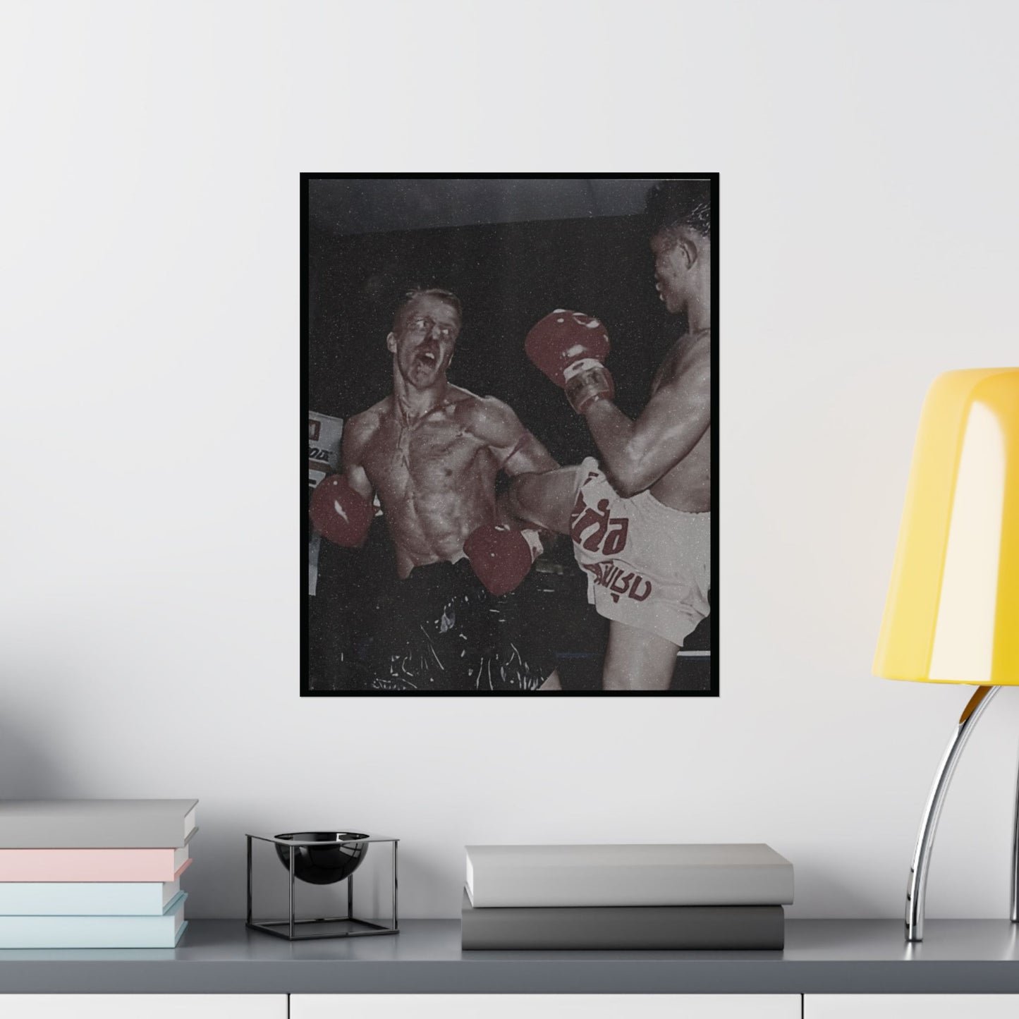 Ramon Dekkers – "เพชร" Diamond | Matte Muay Thai Poster
