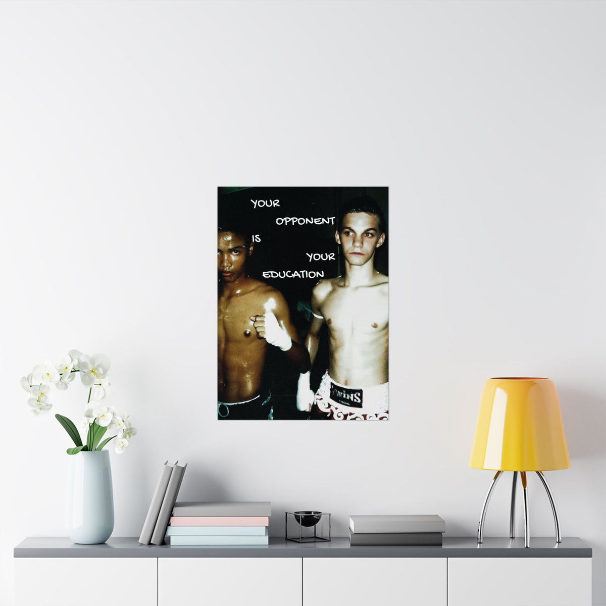 Your Opponent Is Your Education | Muay Thai Poster