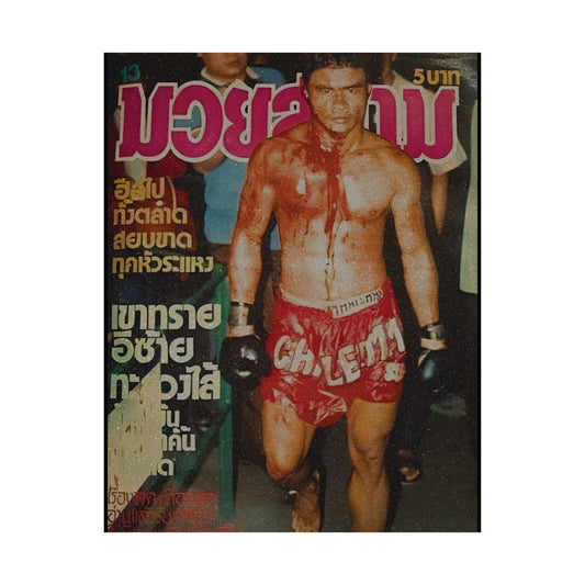 After The War | Vintage Matte Muay Thai Poster