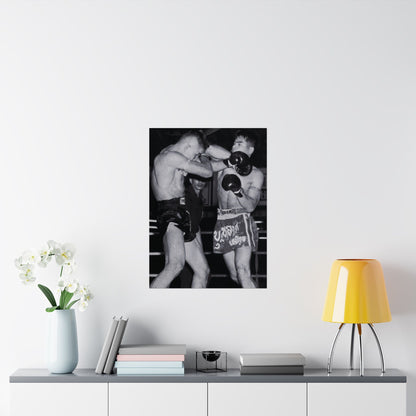 Shadows of Muay Thai III - B&W Muay Thai Poster