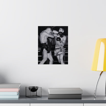 Shadows of Muay Thai III - B&W Muay Thai Poster