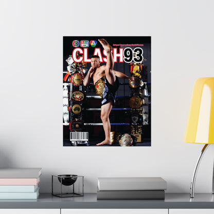 The Gunslinger JWP | Muay Thai Poster