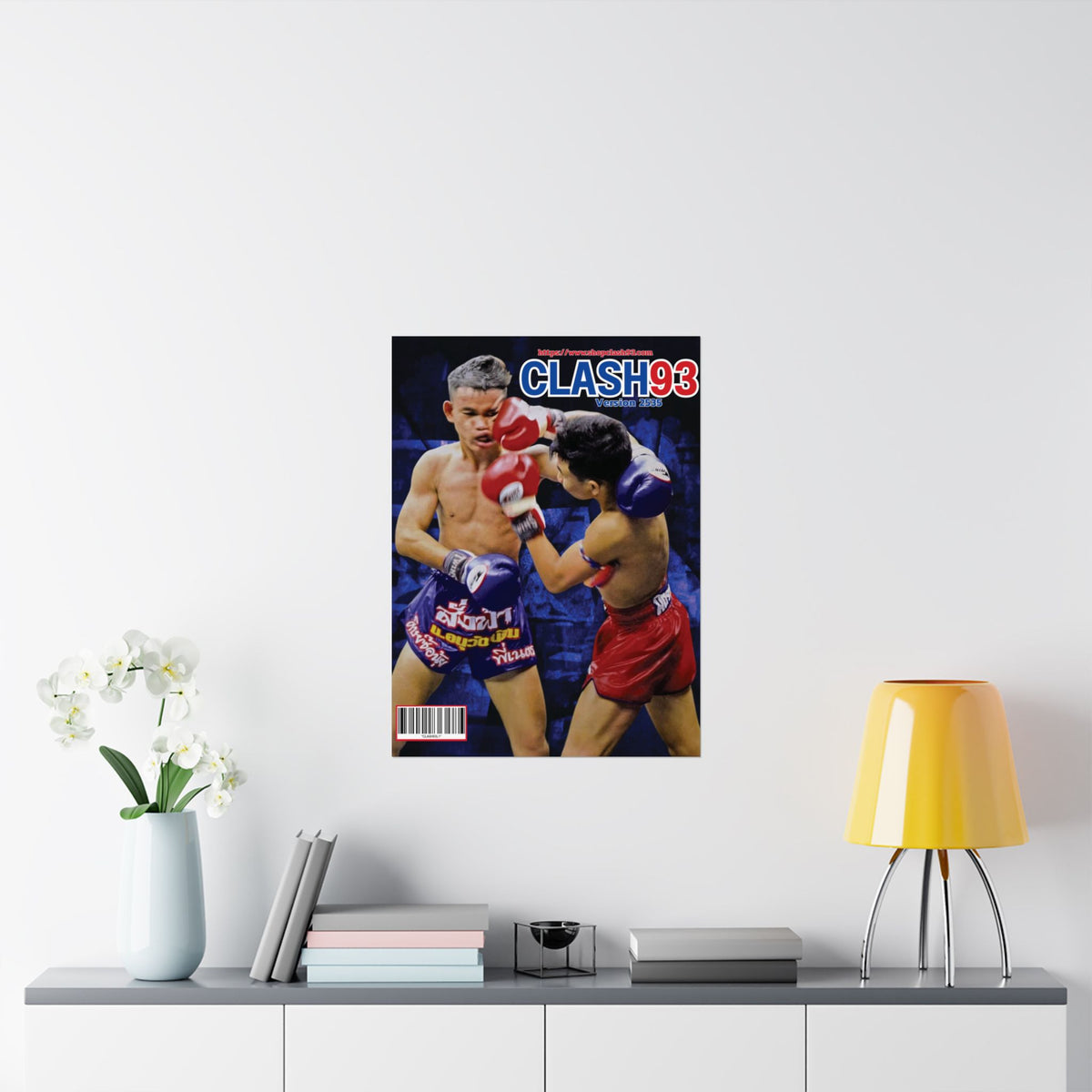 Version 2535 - Muay Thai Magazine Poster