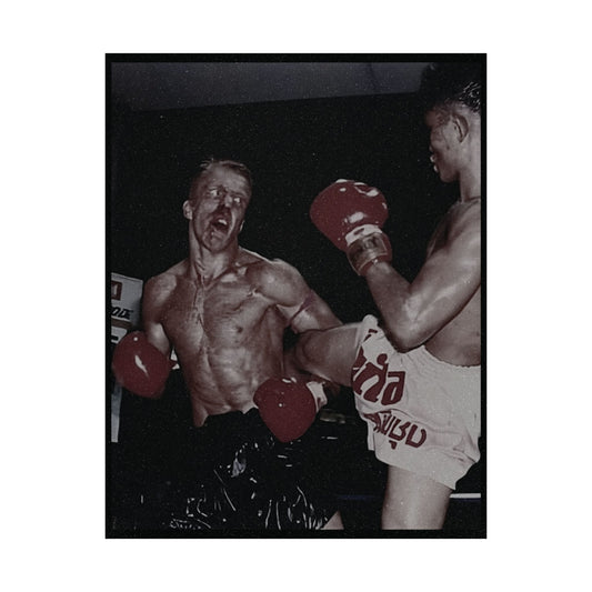 Ramon Dekkers – The Kick That Shook the World | Matte Muay Thai Poster