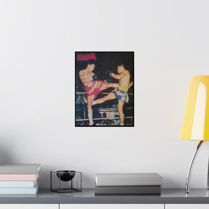 Kick Exchange "แลกเปลี่ยน" | Vintage Muay Thai Poster
