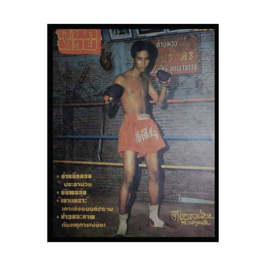 Dieselnoi Chor Thanasukarn | Vintage Muay Thai Matte Poster