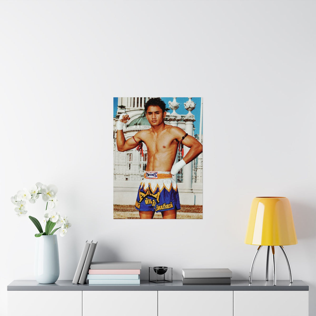 Sam-A “Left Leg Wildfire” Gaiyanghadao | Muay Thai Poster