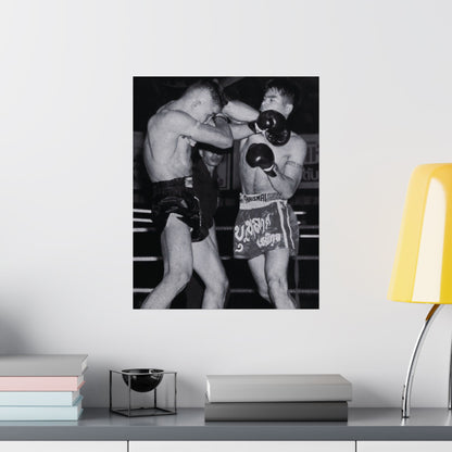 Shadows of Muay Thai III - B&W Muay Thai Poster