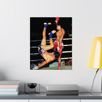 Sweep the Ground - Muay Thai Poster