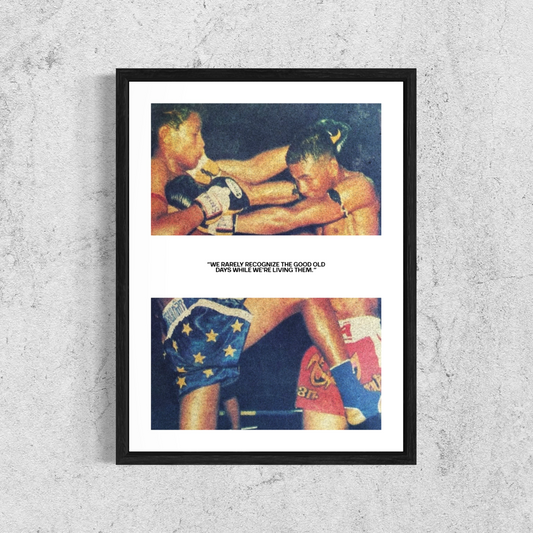 Good Old Days | Muay Thai Poster