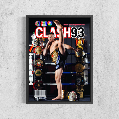 The Gunslinger JWP | Muay Thai Poster