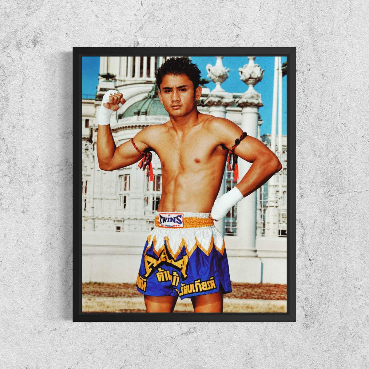 Sam-A “Left Leg Wildfire” Gaiyanghadao | Muay Thai Poster